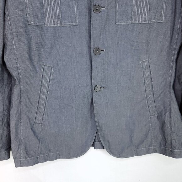 John Varvatos Sports Blazer Mens Large Gray - Picture 5 of 12